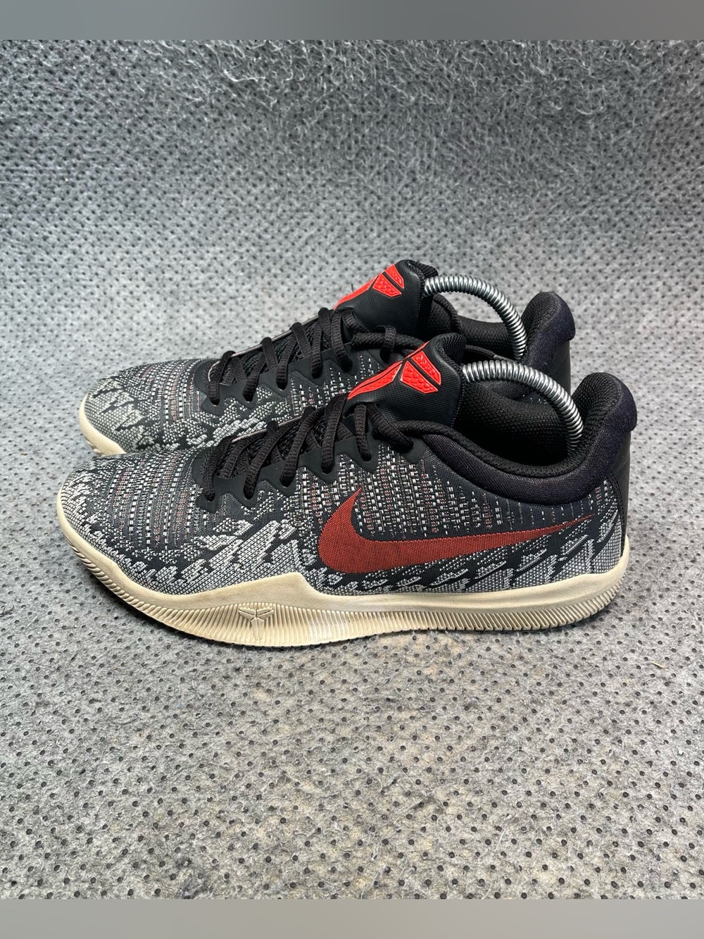 Nike Kobe Mamba Rage Black Bright Crimson Shoes Size 8 Men’s